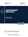 ASTRONOMY REPORTS雜志封面